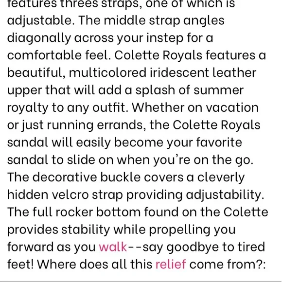 Alegria Colette Royal Sandal 42‎ 11 black multi colored - Picture 5 of 12